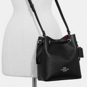 Draw string Coach crossbody